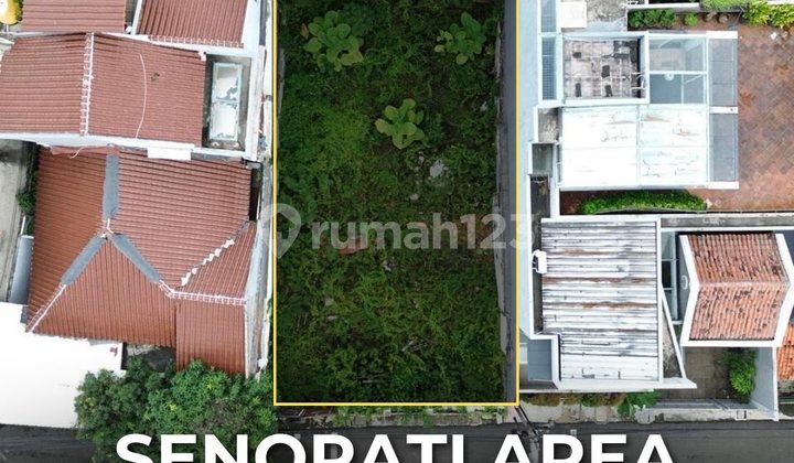 Bebas Banjir, Tanah, 1 Lantai, SHM, di Senopati,