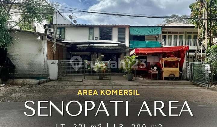 Ruang-Usaha di Senopati 321.0 M² Semi Furnished SHM