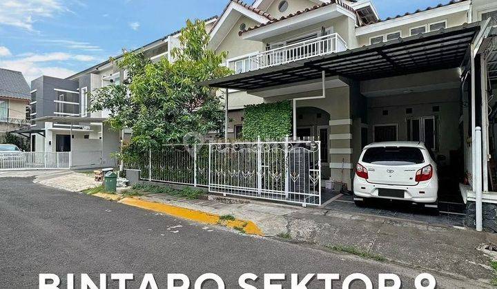 Rumah di BINTARO SEKTOR 9 2 Lantai SHM Bagus Timur 1