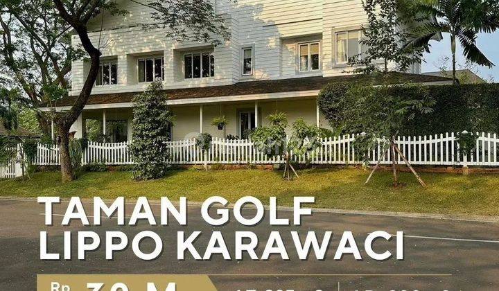 Rumah di TAMAN GOLF LIPPO KARAWACI 2 Lantai SHM Bagus 1