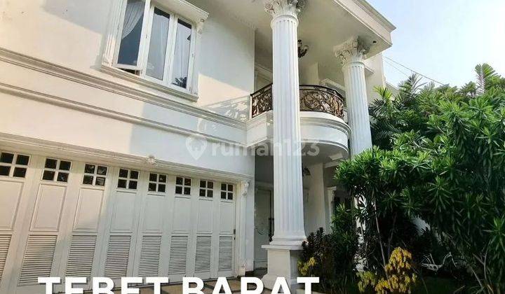 Rumah di TEBET BARAT 2 Lantai SHM Bagus Utara 1