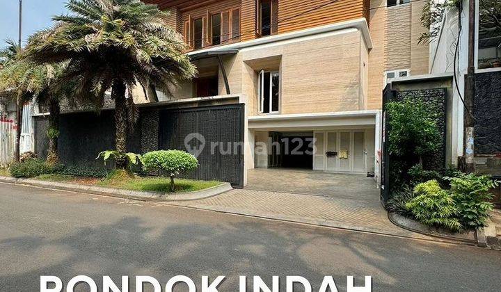 Rumah di PONDOK INDAH 3 Lantai SHM Bagus 1