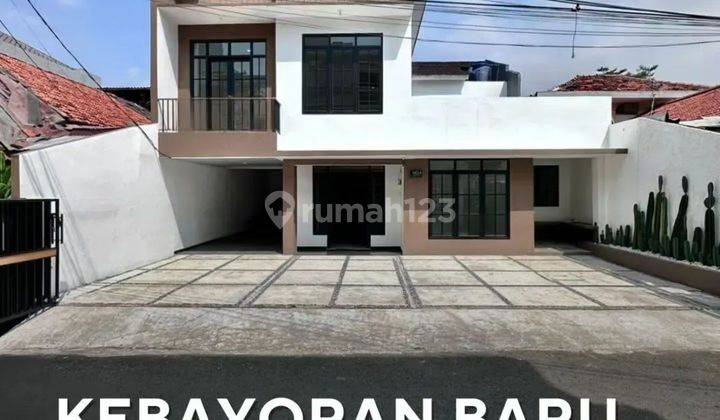 Rumah di KEBAYORAN BARU 2 Lantai SHM Bagus Utara 1