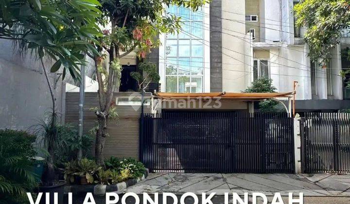 Rumah di VILLA PONDOK INDAH 4 Lantai SHM Bagus 1