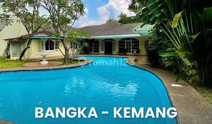 Rumah Di Bangka -Kemang Shm Bagus 1