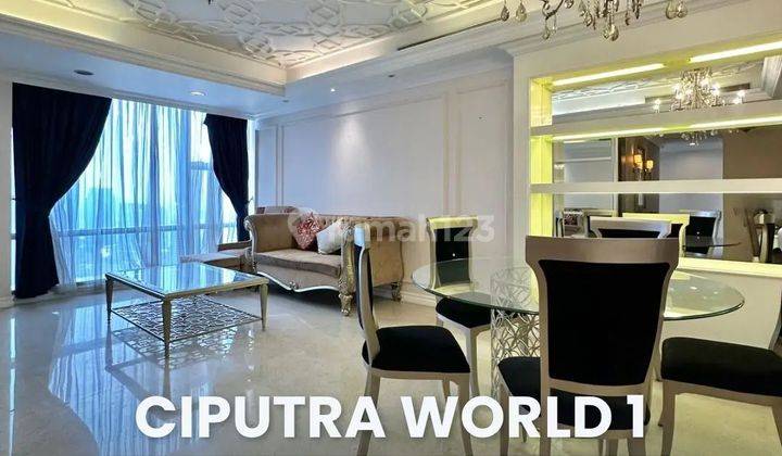 Apartemen Ciputra World Jakarta 3 Kamar Tidur Bagus Furnished 1