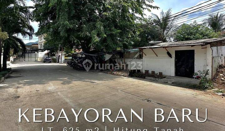 Tanah di KEBAYORAN BARU , Kebayoran Baru SHM - SHM 625 m² 1