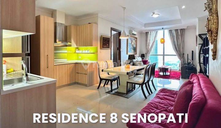 Apartemen Residences 8 Senopati 1 Kamar Tidur Semi Furnished Bagus 1