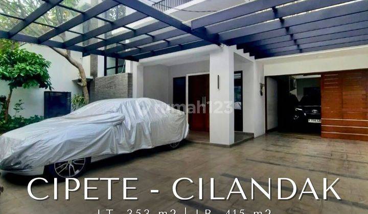 Rumah Semi Furnished Bagus SHM - Sertifikat Hak Milik di CIPETE , Cipete 1