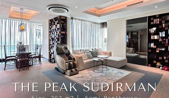 Apartemen The Peak Sudirman 2 Kamar Tidur Semi Furnished Bagus 1