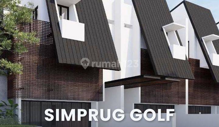 Rumah Semi Furnished Bagus SHM - Sertifikat Hak Milik di SIMPRUG GOLF , Simprug 1