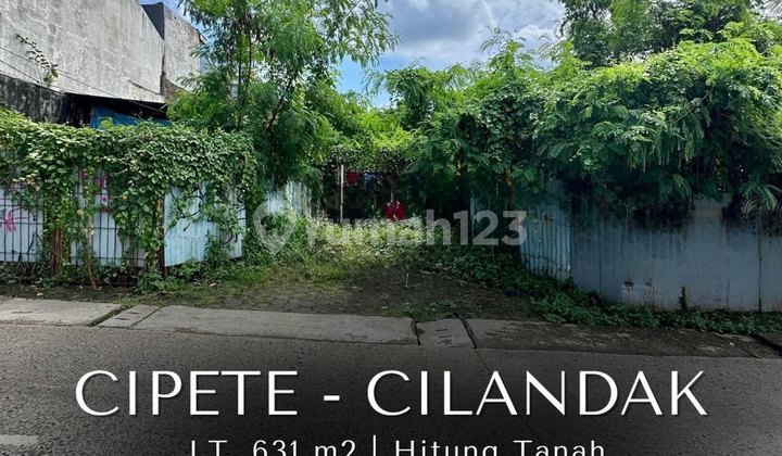 Tanah di Cipete SHM 631.0 m²
