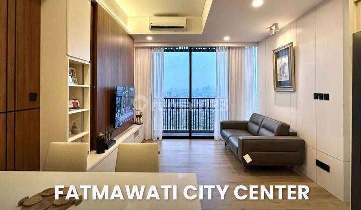 Apartemen Fatmawati City Center 2 Kamar Tidur Bagus Semi Furnished 1