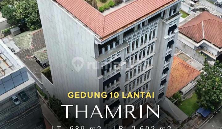 Ruang-Usaha di Thamrin 689.0 m² Semi Furnished SHM