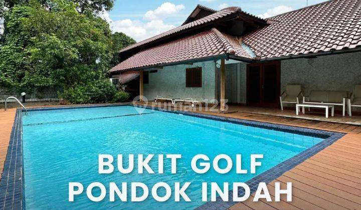 Rumah Semi Furnished Bagus SHM - Sertifikat Hak Milik di BUKIT GOLF -PONDOK INDAH , Pondok Indah 1