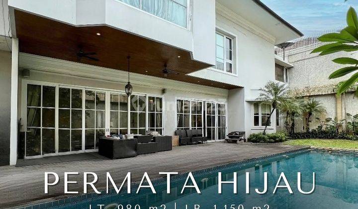 Rumah Semi Furnished Bagus SHM - Sertifikat Hak Milik di PERMATA HIJAU , Permata Hijau 1