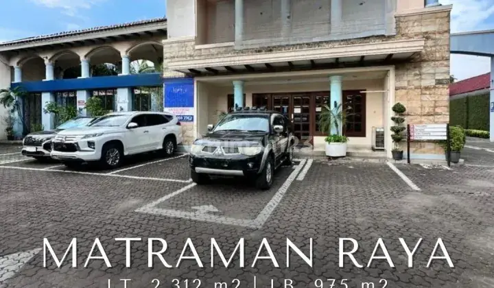 Ruang-usaha Di Jl. Matraman Raya, Bali Mester, Kecamatan Jatinegara, Kota Jakarta Timur, Daerah Khusus Ibukota Jakarta, Matraman 2312.0 M². Semi Furnished SHM 1