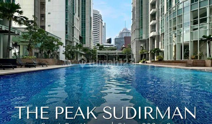 Apartemen The Peak Sudirman 2 Kamar Tidur Semi Furnished Bagus 1