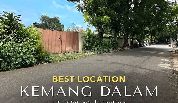 Tanah di Jl. Kemang Dalam VI, Bangka, Kec. Mampang Prpt., Kota Jakarta Selatan, Daerah Khusus Ibukota Jakarta, Kemang SHM 800.0 m² 1