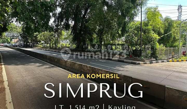 Tanah di Simprug SHM 1514.0 M²