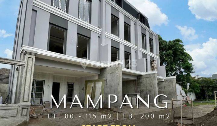 Rumah Semi Furnished Bagus SHM - Sertifikat Hak Milik di MAMPANG , Mampang 1