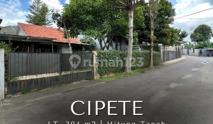 Tanah di Cipete SHM 394.0 m²