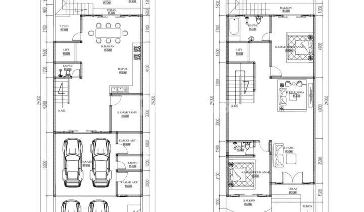 Rumah Semi Furnished Bagus SHM - Sertifikat Hak Milik di JAGAKARSA , Jagakarsa 2