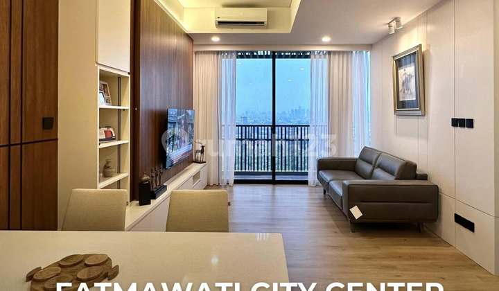 Apartemen 2 Kamar Tidur Semi Furnished Bagus