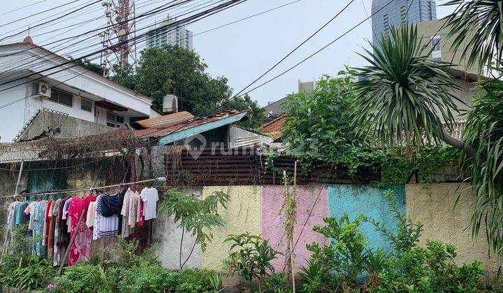 Dijual Tanah di Karet Jl Hj Sidik Jaksel Luas 341m2 HGB Hoek  1