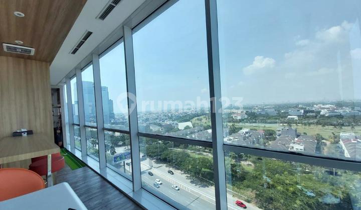 Dijual Office Tower Space di Pantai Indah Kapuk Luas 1.278m2 1 Lt 5 Unit Semi Furnish , Lantai Tinggi, View 360 Derajat 9