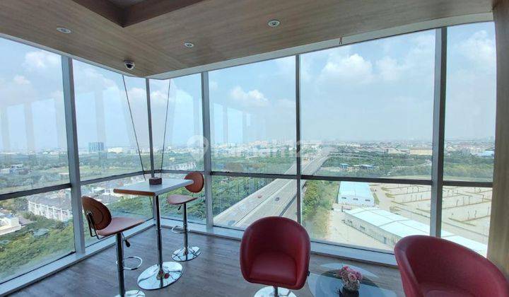Dijual Office Tower Space di Pantai Indah Kapuk Luas 1.278m2 1 Lt 5 Unit Semi Furnish , Lantai Tinggi, View 360 Derajat 20