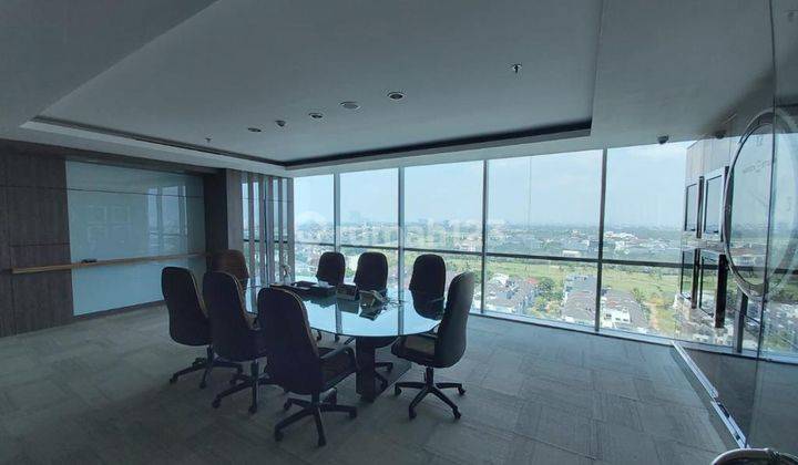 Dijual Office Tower Space di Pantai Indah Kapuk Luas 1.278m2 1 Lt 5 Unit Semi Furnish , Lantai Tinggi, View 360 Derajat 22