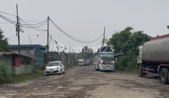 Tanah Cikupa Jalan Besar Cocok Pabriksdh Termsk Pajak
