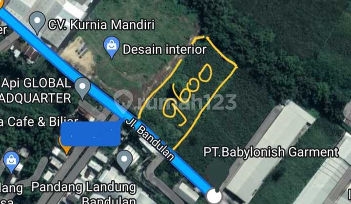 Dijual Disewakan Tanah Murah di Jl Bandulan Sukun Malang 1