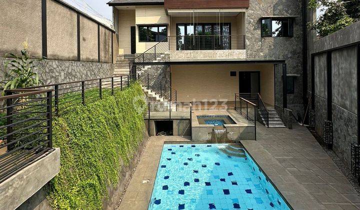 DIJUAL RUMAH BANGKA - KEMANG BRAND NEW MODERN TROPICAL 1