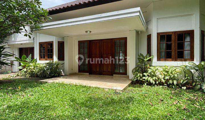 Dijual Rumah Kebayoran Baru Taman Luas Bebas Banjir 1