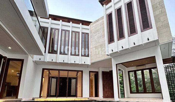 Dijual Rumah Pondok Indah Modern Tropical Depan Taman 1