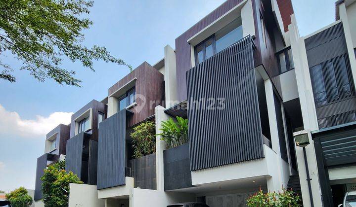 Dijual Cilandak Townhouse Belakang Citos Modern Tropical 1