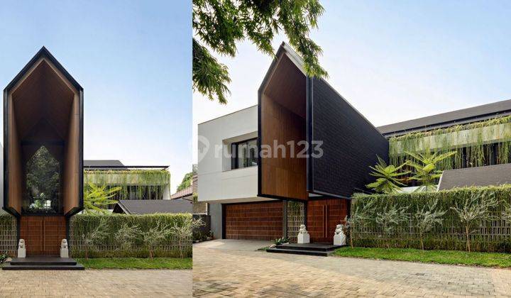 Dijual Rumah Brand New Kebayoran Baru Modern Tropical 2