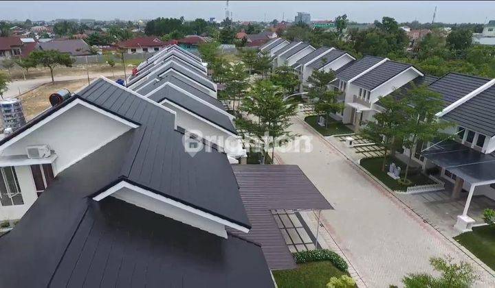 RUMAH CLUSTER MODERN NUANSA ALAM DAN ASRI DI PANAM 2