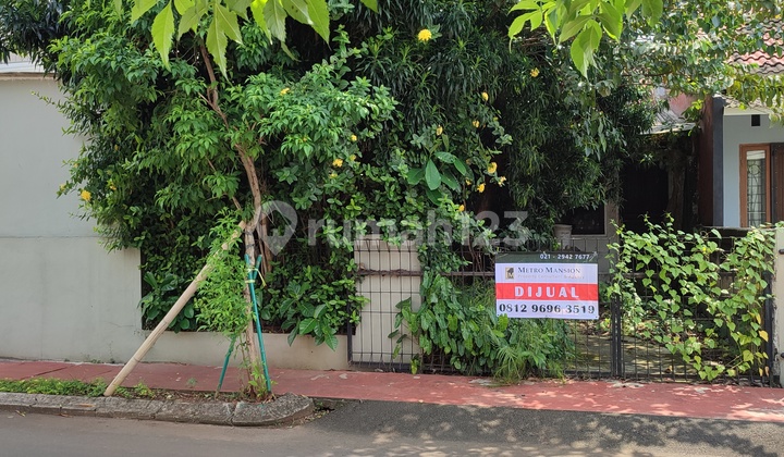 Tanah di Cluster Plumeria Bintaro Jaya Tangerang Selatan