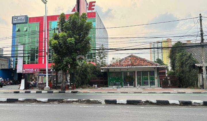 Tanah Dijual Pinggir Jalan Raya Cawang Jakarta Timur Luas 457 m² Strategis Harga Nego  1