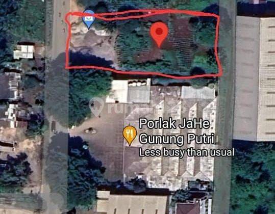 Tanah di Bojong nangka gunung putri 1250 m² SHM strategis siap nego 2