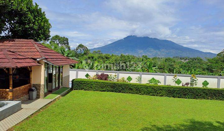 Villa Dijual Rancamaya Bogor View Gunung Kuas Asri Siap Pakai 1