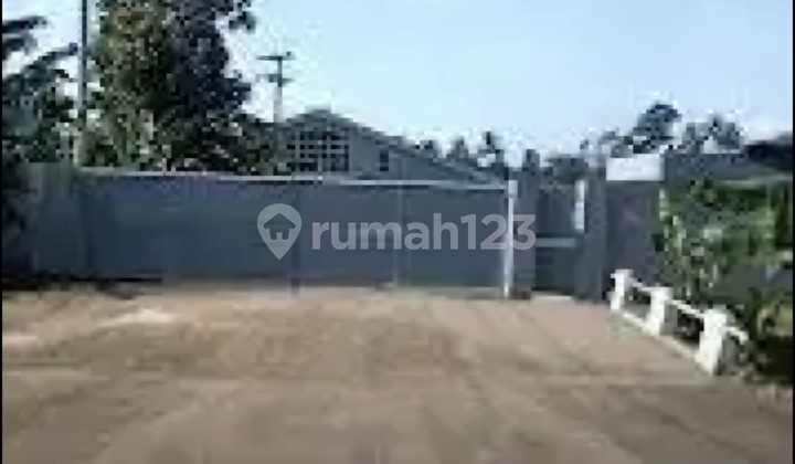 For Sale: Factory Land and Building in Bogor, West Java, Strategic Location