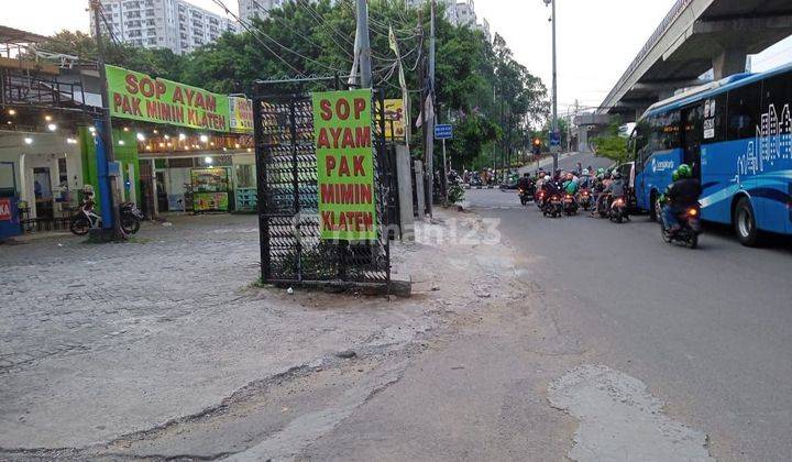 Dijual Tanah Pinggir Jalan Utama Cawang Jakarta Timur Luas 846 Mtr 2