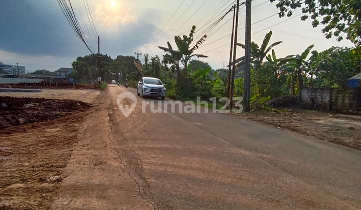 Dijual Tanah Pinggir Jalan Raya Cikeas 1000 Mtrsiap Pakai