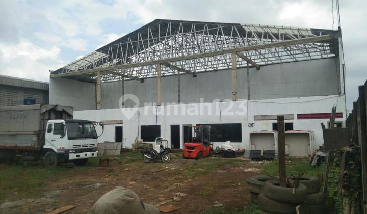 Jual Cepat Gudang Bojong Nangka Gunung Putri Akses Jalan Container 40 Feet Siap Pakai