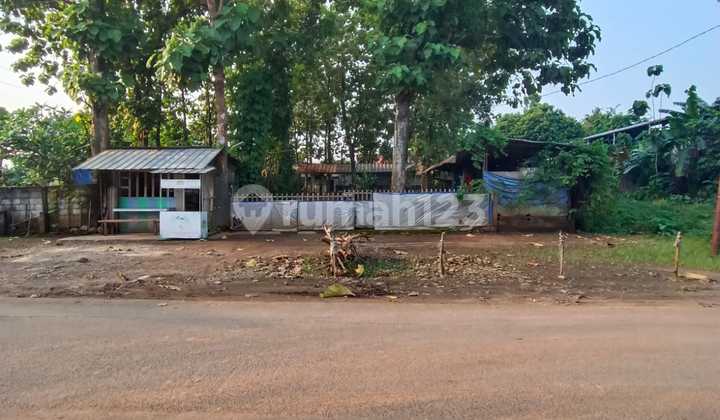 Dijual Tanah Pinggir Jalan Raya Cikeas 1000 Mtrsiap Pakai