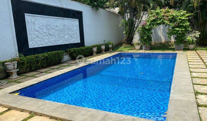 Rumah Dijual Kebayoran Baru Jakarta Selatan Mewah Kolam Renang Shm Strategis  1